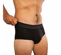 Depend Washable Adult Incontinence Underwear for Men, Reusable, Light Absorbency, XL, Black, 1 Count