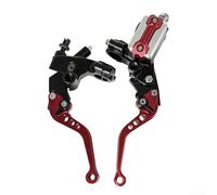 Dependable 22MM Motorcycle Clutch Handbrake System Optimal Performance Under Pressure (Red)