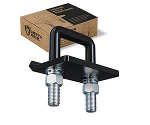 Dependable Direct Trailer Hitch Tightener - Anti-Rattle and Anti-Corrosion, Rubber Coated - Compatible with All Hitches (2" and 1.25")