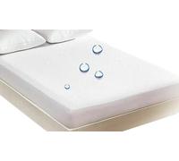 Dependable Industries Mattress Protector Fitted King Size Waterproof Vinyl Plastic Cover Keeps Mattress Clean Fitted Sheet Style Bed Wetting and Spill Protection