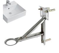 Dependable Undermount Sinks Support Brackets - 9-12.5inch Adjustable Basin Holder, Triangle Mount | Heavy Duty Sinks Bracket for Kitchen Bathroom Undermount Countertop Installation Setup