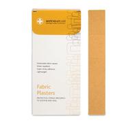 Dependaplast Advanced Fabric Finger Extension Plasters - Box of 50, Hi-Tech Lightweight, Water-Repellent, Flexible, Super-Sticky Adhesive