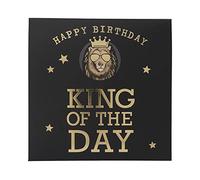 Depesche 0011694-032 Pop-Up Birthday Card Folding Card with Music, Light Elements and an Original Saying, Birthday Card with Envelope, Format 15.5 x 15.5 cm
