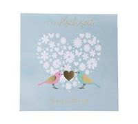 Depesche 0011694-043 Pop-Up Greetings Card for Wedding Folding Card with Music, Light Elements and an Original Saying, Birthday Card with Envelope, Format 15.5 x 15.5 cm