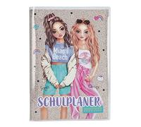 Depesche 11546 TOPModel school planner 2021/22 with weekly overview, for recording homework, notes and appointments, transparent, grid cover, colourful