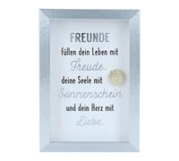 Depesche 11625-045-Picture Compliment, Decorative Frame with Pretty Saying, Approx. 8.4 x 5.8 x 1.9 cm, Ideal Small Gift 11625-045