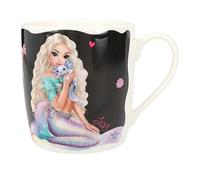 Depesche 12373 TOPModel Mermaid White, Model Pattern, Thermal Effect and Marine Design, Porcelain Handle Mug, Approx. 320 ml, Multi-Colour