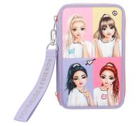 Topmodel Snap Shots (0412591) Triple Pocket Pencil Case Purple Men