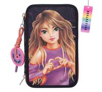 Topmodel Night Light (0412597) Triple Pocket Pencil Case Black Men
