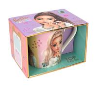 Depesche 12610 TOPModel Snap Shots Mug with Pattern Design and Gold Print, Porcelain Mug with Handle, Capacity Approx. 300 ML