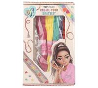 Depesche 12680 TOPModel Create Your Bracelet Bracelet Set for DIY Embroidery Bracelets Jewelry Set with Thread, Needle etc.