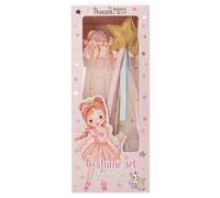 Depesche 12797 Prinses Mimi - verkleedset met tule rok en toverstaf, roze en gli