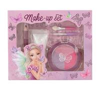 Depesche 12877 TOPModel Fairy Love Kit for Children with Eyeshadow, Make-Up Pencil, Glitter Gel, Stencil and Much More, Multicoloured, One Size