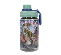 Depesche 12899 Dino World Reflector - Botella con Gran Motivo de Dinosaurio y Ra