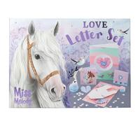 Depesche 12969 Miss Melody Love Letter Set Hand Lettering in Horse Design, Writing Set Including Writing Paper, Envelopes, Stickers, Stamp and Much More, Multicoloured