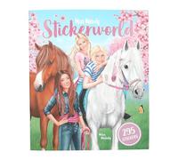 Depesche 13028 Miss Melody Sticker Book with 24 Background Pages to Design Yourself Includes 3 Double-Sided Stickers