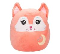 Depesche 13043 Ylvi Swoppies Cuddly Toy Fox in Orange with Luminous Effect Moon and Pointed Ears Approx. 20 cm Large Plush Toy