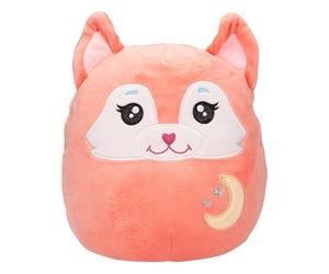 Depesche 13043 Ylvi Swoppies Cuddly Toy Fox in Orange with Luminous Effect Moon and Pointed Ears Approx. 20 cm Large Plush Toy
