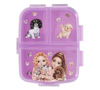 Depesche 13518 TOPModel Kitty en Doggy - lunchbox in paars, met modelmotief, hon