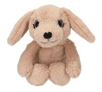 Depesche 13522 Snukis Cuddly Toy Dog in Light Brown with Pointed Ears, Approx. 18 cm Large Plush Toy