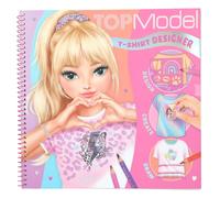 Depesche 13585 TOPModel T-Shirt Designer - Kleurboekset met 60 voorbedrukte pagi