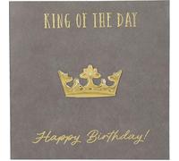 Depesche 13593.16 Folding Card Paper Love Birthday Greeting Card with Matching Saying and Colourful Designs, without Text Inside, Folding Card with Envelope