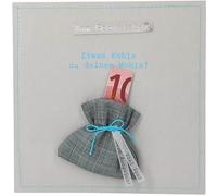 Depesche 13593.30 Folding Card Paper Love Birthday Greeting Card with Matching Saying and Colourful Designs, without Text Inside, Folding Card with Envelope