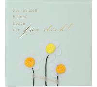 Depesche 13593.37 Folding Card Paper Love Birthday Greeting Card with Matching Saying and Colourful Designs, without Text Inside, Folding Card with Envelope