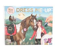 Depesche 13744 Miss Melody Dress Me Up Large Horse Sticker Book with 24 Background Pages for Decorating Including 7 Pages of Beautiful Stickers