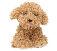 Depesche 13863 TOPModel Fur Ever Friends Cuddly Toy Dog Holly, with Curly Fur in Light Brown, Approx. 16 cm Plush Toy