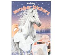 Depesche 13879 Miss Melody Number Sticker Book with 16 Pages for Designing Horse Motifs by Numbers Includes 8 Sticker Sheets