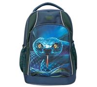 Depesche 13978 Adventure World School Backpack in Dark Blue and Green with Dark