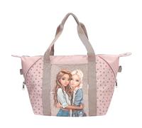Depesche 14014 TOPModel Dots Sports Bag in Pink with Model Motif and Dots Pattern Bag with Handle and Inner Compartment