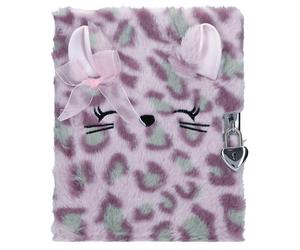 Depesche 14200 TOPModel Cosy Cat - Dagboek met hart-slot en sleutel, boek in lil