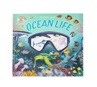 Depesche Depeche Create Your Own Ocean Life With Holofoil Sticker Activity Book Depesche Multicolor