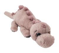 Depesche Dino World Cuddly Toy Dino Lying Down in Light Brown | Plush dinosaur with soft fur, silver glitter eyes and cute humps, approx. 14348 50cm Plush Toy