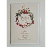 Depesche Folding Cards Love Christmas Greetings Folding Cards Love Christmas Greetings Merry Christmas and a Beautiful New Year