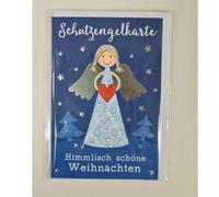 Depesche Folding Cards Love Christmas Greetings Small Folding Cards Love Christmas Greetings Small Guardian Angel Card - Heavenly Beautiful Christmas