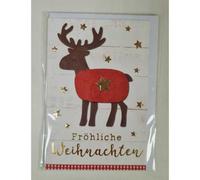 Depesche Folding Cards Love Christmas Greetings Small Folding Cards Love Christmas Greetings Small Merry Christmas Elk