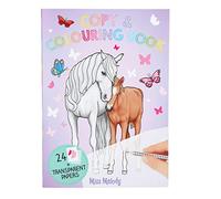 Depesche Miss Melody 12179 Tracing Book with 24 Horse Motifs and a Transparent Sheet of Paper for Tracing
