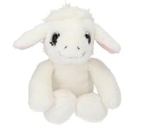 Depesche Snukis Plush Lamb 25 cm White Plush Sheep with Floppy Ears and Large Glitter Eyes