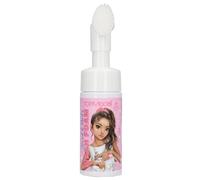 Depesche 13501 TOPModel Beauty and Me Hand and Body Wash Foam, 120 ml Bottle with Pump Head and Silicone Brush, Shower Foam with Fruity Fragrance