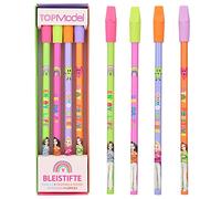 Depesche Top Model Pencil-Set with Eraser-Topper