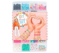Depesche TOPModel 12085 DIY Bead Set, 20 Different Types of Beads, for Creative Design of Bracelets and Necklaces