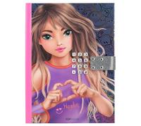 Depesche TOPModel 12971 Personal Diary with Digital Code and Sound, 80 Lined and Illustrated Pages, Multi-Colour, Multi-Colour