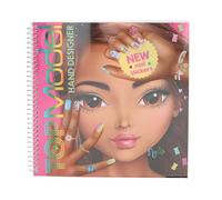 Depesche Hand Designer Colouring Book 14000 – 46 Pre-Printed Pages, 3 Sticker Sheets