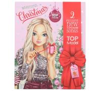 Depesche TOPModel Beauty Advent Calendar with 24 Surprises, in Pink and Pink with Model Motif, to Open and Stand