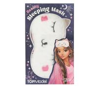 Depesche TOPModel Beauty and Me 13819 Sleeping Mask in Cat Design with Applied Ears and Ruffled Band
