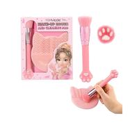 Depesche Topmodel Beauty & Me Kitty Style Brush & Cleaning Pad Depesche Multicolor