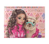 Depesche TOPModel Cosy 12705 Stationery Box with Pencils, Eraser, Paper Clips, Notes and Mirror, Approx. 20 x 15.5 x 3.2 cm